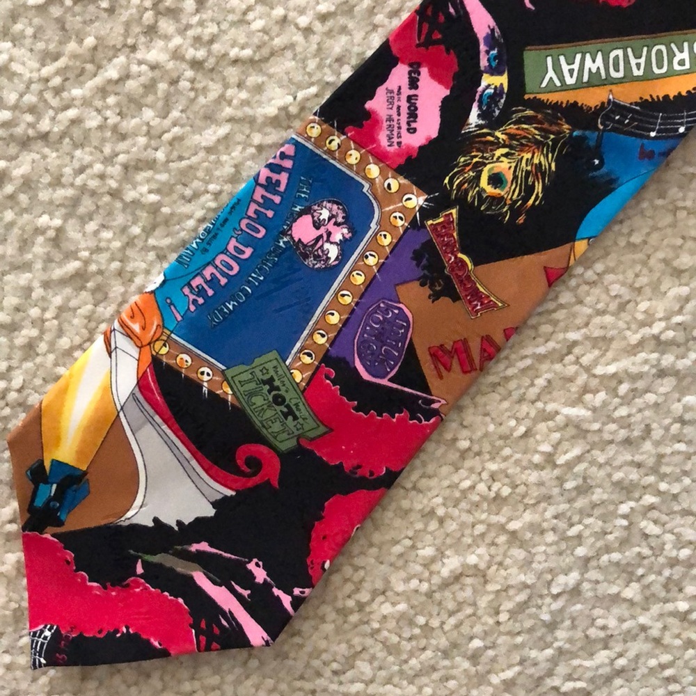 Nicole Miller silk tie